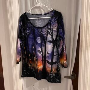 Way to celebrate Halloween haunted house top size lg